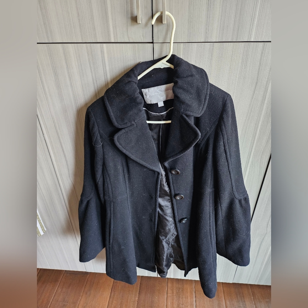 Jessica Simpson peacoat jacket